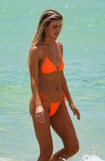 KELLIE STEWART in Bikini at a Beach in Miami 07/14/2019