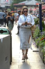 KELLY BROOK Leaves Global Radio in London 07/10/2019