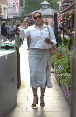 KELLY BROOK Leaves Global Radio in London 07/10/2019