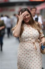 KELLY BROOK Leaves Heart FM Radio in London 07/09/2019