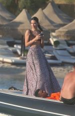 KENDALL JENNER at a Boat in Mykonos 07/09/2019