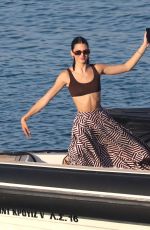 KENDALL JENNER at a Boat in Mykonos 07/09/2019