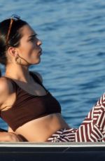 KENDALL JENNER at a Boat in Mykonos 07/09/2019
