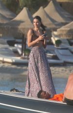 KENDALL JENNER at a Boat in Mykonos 07/09/2019
