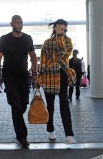 KENDALL JENNER at LAX Airport in Los Angeles 07/05/2019