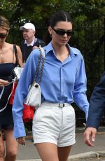 KENDALL JENNER at Wimbledon Tennis Championships Men