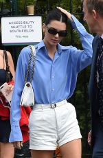KENDALL JENNER at Wimbledon Tennis Championships Men