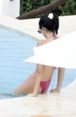 KENDALL JENNER in Bikini at a Pool in Costa Smeralda 07/27/2019