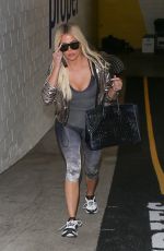 KHLOE KARDASHIAN Arrives at Her Good American Clothing Branding Event in Beverly Hills 07/25/2019