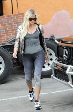 KHLOE KARDASHIAN Arrives at Her Good American Clothing Branding Event in Beverly Hills 07/25/2019