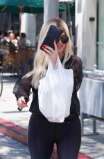 KHLOE KARDASHIAN Out Shopping in Beverly Hills 07/23/2019