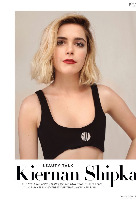 KIERNAN SHIPKA in Instyle Magazine, August 2019
