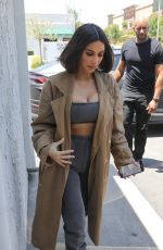 KIM KARDASHIAN Arrives at Art Store in Los Angeles 07/10/2019