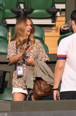 KIM MURRAY at Wimbledon 2019 Tennis Championships in London 07/06/2019