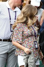 KIM MURRAY at Wimbledon 2019 Tennis Championships in London 07/06/2019