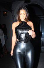 KIMA KARDASHIAN and Kanye West Arrives at Craig