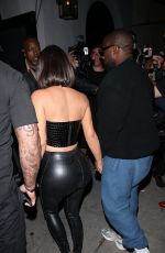 KIMA KARDASHIAN and Kanye West Arrives at Craig