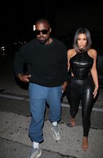 KIMA KARDASHIAN and Kanye West Arrives at Craig