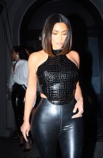 KIMA KARDASHIAN and Kanye West Arrives at Craig