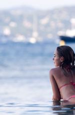 KIMBERLEY GARNER in Bikini at a Beach in St Tropez 07/22/2019