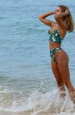 KIMBERLEY GARNER in Bikini at a Beach in St Tropez 07/24/2019