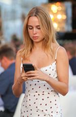 KIMBERLEY GARNER Out and About in Saint Tropez 07/24/2019