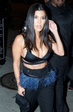 KOURTNEY KARDASHIAN Arrives at Craig