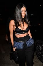 KOURTNEY KARDASHIAN Arrives at Craig