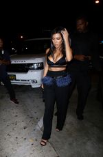 KOURTNEY KARDASHIAN Arrives at Craig