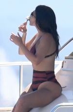 KOURTNEY KARDASHIAN in Bikini on Vacation in Sardinia 07/30/2019