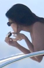 KOURTNEY KARDASHIAN in Bikini on Vacation in Sardinia 07/30/2019