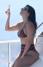 KOURTNEY KARDASHIAN in Bikini on Vacation in Sardinia 07/30/2019