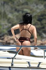 KOURTNEY KARDASHIAN in Bikini on Vacation in Sardinia 07/30/2019