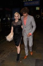 kPregnant KIMBERLY WYATT at Waitress the Musical Cast Change in London 0/702/2019