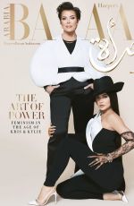 KRIS and KYLIE JENNER for Harper