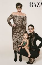 KRIS and KYLIE JENNER for Harper