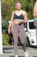 KRISTEN BELL Arrives at a Gym in Los Angeles 06/26/2019