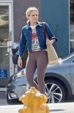 KRISTEN BELL Arrives at a Gym in Los Angeles 06/26/2019