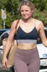 KRISTEN BELL Arrives at a Gym in Los Angeles 06/26/2019