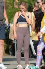 KRISTEN BELL Arrives at a Gym in Los Angeles 06/26/2019