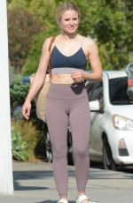 KRISTEN BELL Arrives at a Gym in Los Angeles 06/26/2019