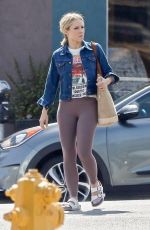 KRISTEN BELL Arrives at a Gym in Los Angeles 06/26/2019