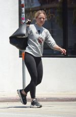 KRISTEN BELL Heading to a Gym in Studio City 07/24/2019