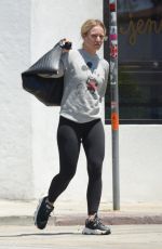 KRISTEN BELL Heading to a Gym in Studio City 07/24/2019