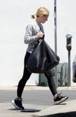KRISTEN BELL Heading to a Gym in Studio City 07/24/2019