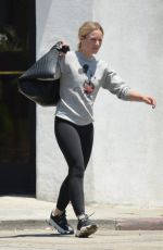 KRISTEN BELL Heading to a Gym in Studio City 07/24/2019