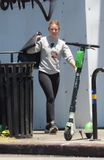 KRISTEN BELL Heading to a Gym in Studio City 07/24/2019