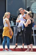 KRISTEN BELL Leaves a Gym in Los Angeles 07/09/2019