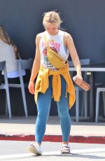KRISTEN BELL Leaves a Gym in Los Angeles 07/09/2019