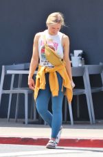 KRISTEN BELL Leaves a Gym in Los Angeles 07/09/2019